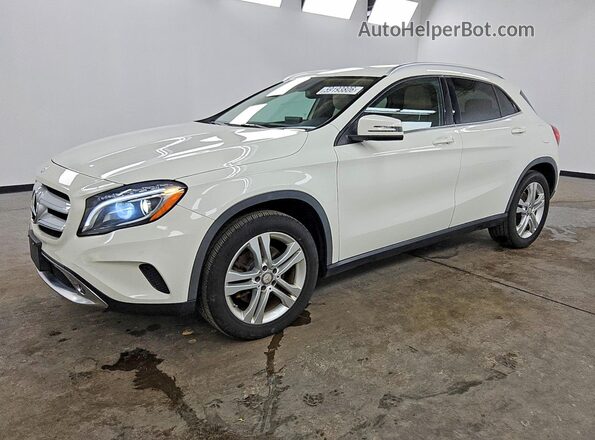 WDCTG4GB5HJ351638 2017 MERCEDES-BENZ GLA White უკანა მარცხენა