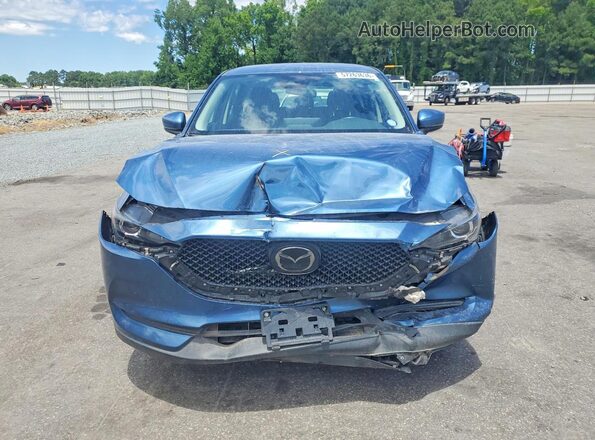 JM3KFBBM4M0334581 2021 MAZDA CX-5 Blue Vista trasera