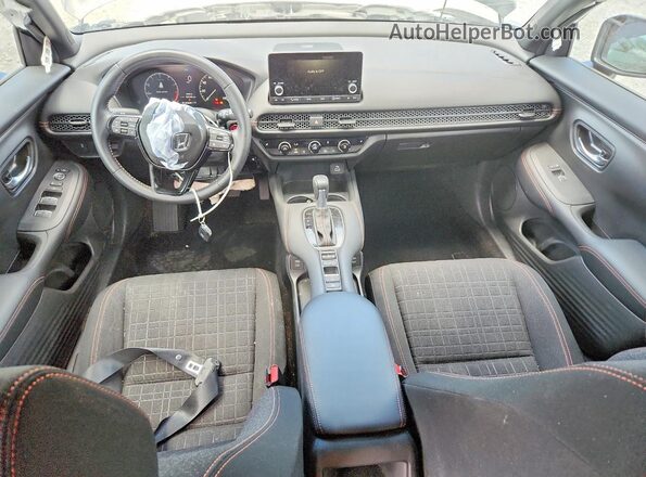 3CZRZ1H57SM749875 2025 HONDA HR-V Black Вид щитка приладів