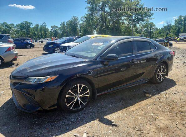 4T1B11HK2KU798414 2019 TOYOTA CAMRY Black Задня ліва чверть