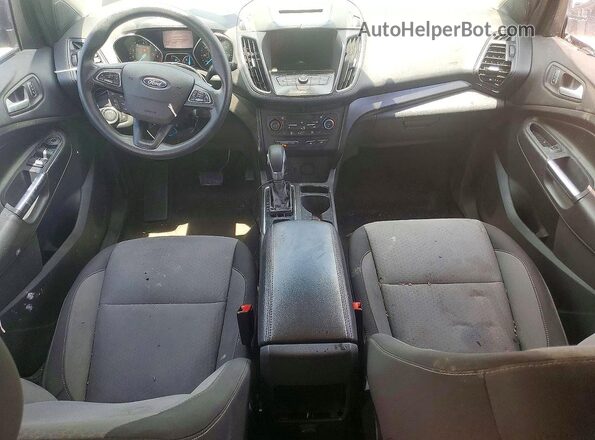 1FMCU9GD3JUA77160 2018 FORD ESCAPE Charcoal Widok zestawu wskaźników