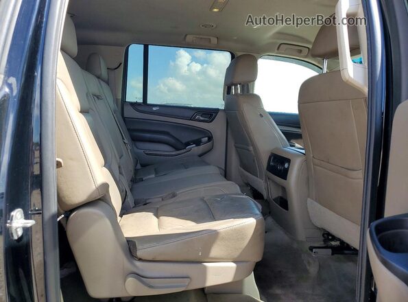1GNSCHKC9GR358510 2016 CHEVROLET SUBURBAN Черный Вид подкапотного пространства