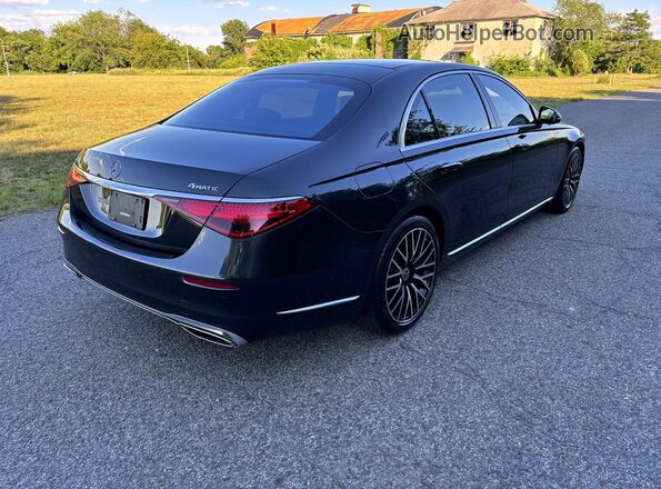 W1K6G6DB9NA122545 2022 MERCEDES-BENZ S-CLASS Серый Вид спереди