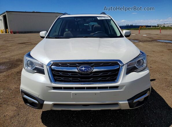 JF2SJEWC4JH437668 2018 SUBARU FORESTER White Rear view