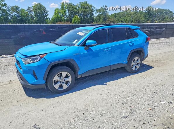 2T3RWRFV2KW036736 2019 TOYOTA RAV4 Blue უკანა მარცხენა