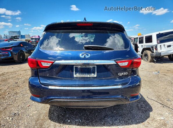5N1DL0MM4HC520407 2017 INFINITI QX60 Blue 