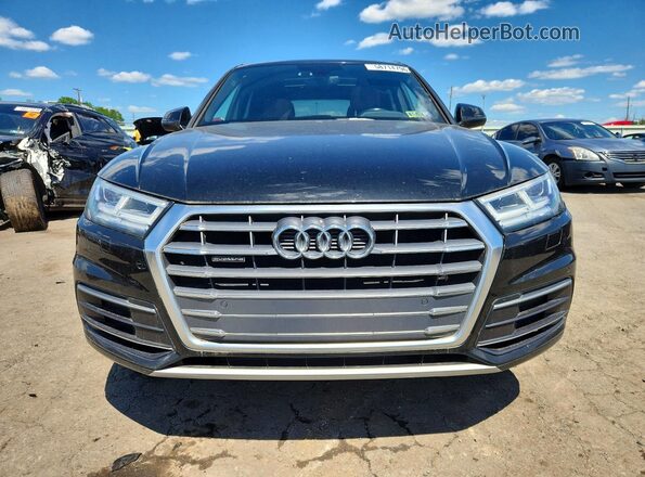 WA1BNAFY1J2034459 2018 AUDI Q5 Black Rear view