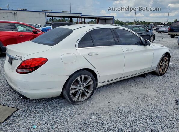 55SWF4KBXGU130974 2016 MERCEDES-BENZ C White 