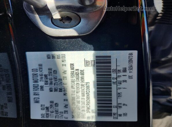 3FMCR9D98NRD36675 2022 FORD BRONCO Black 