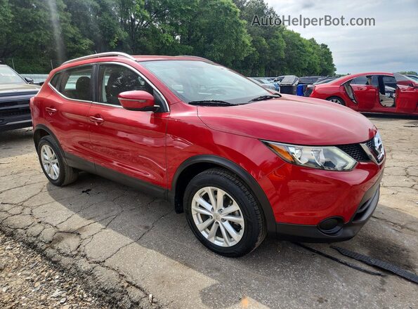 JN1BJ1CR7HW121559 2017 NISSAN ROGUE Red წინა ხედი
