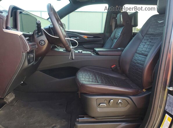 1GYS4MKLXMR172818 2021 CADILLAC ESCALADE Blue Вид панелі приладів