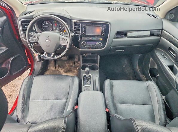 JA4AD3A37GZ007823 2016 MITSUBISHI OUTLANDER Red ხელსაწყოთა პანელის ხედი