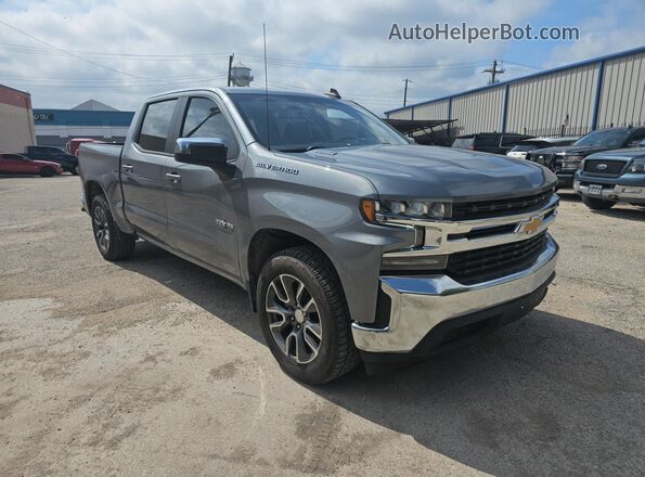 3GCPWCET4MG240624 2021 CHEVROLET SILVERADO Gray 