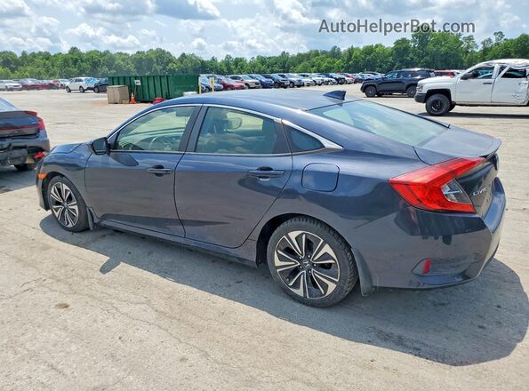JHMFC1F85JX007960 2018 HONDA CIVIC Серый Задняя правая четверть