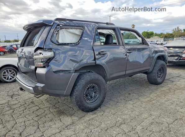 JTEBU5JR7K5709422 2019 TOYOTA 4RUNNER Серый Передняя правая четверть