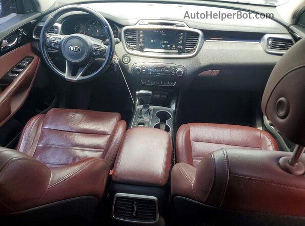 5XYPK4A51HG205424 2017 KIA SORENTO Black 