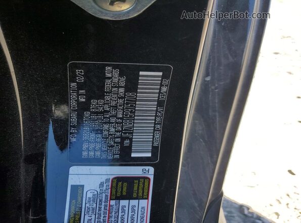 JF1ZNBB15P9757708 2023 TOYOTA GR86 Черный Вид наклейки с VIN-кодом