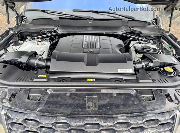 SALWR2RE9KA855800 2019 LAND ROVER RANGE White Առջևի վահանակի տեսք