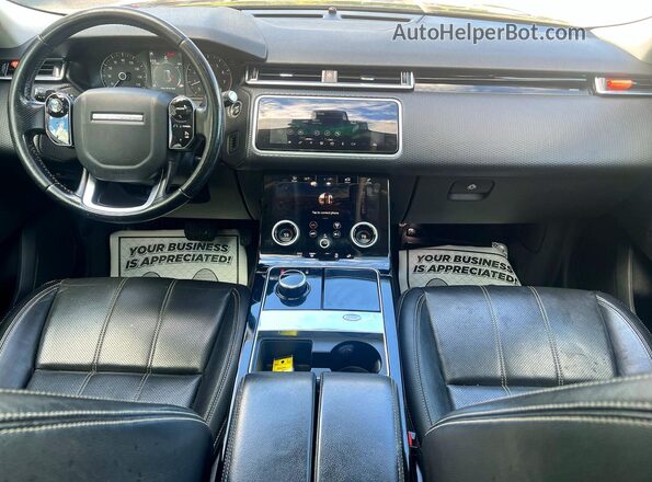 SALYK2EX9LA288252 2020 LAND ROVER RANGE Black Rear seats view