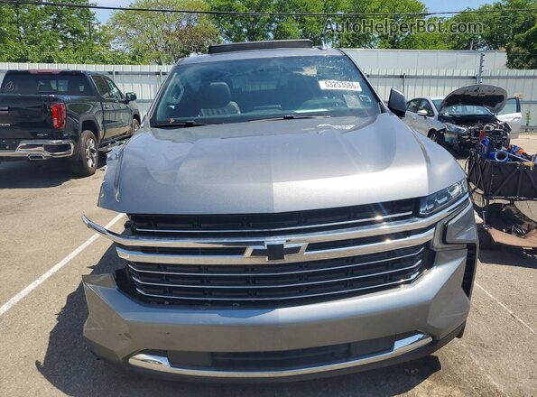 1GNSKNKD5MR399478 2021 CHEVROLET TAHOE Gray 