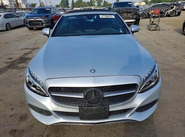 WDDWK4JBXHF504176 2017 MERCEDES-BENZ C Silver 