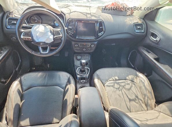 3C4NJDCB1MT569987 2021 JEEP COMPASS White Вид щитка приладів