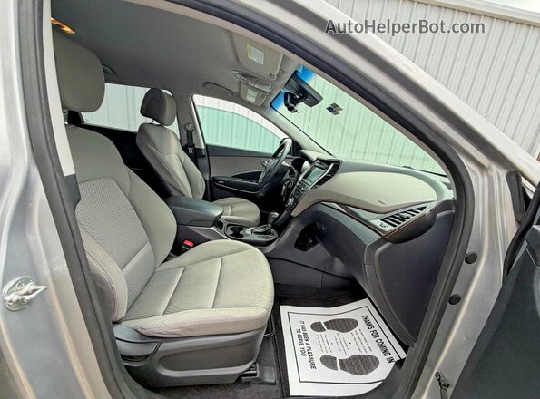 KM8SM4HF9HU204583 2017 HYUNDAI SANTA FE Silver 