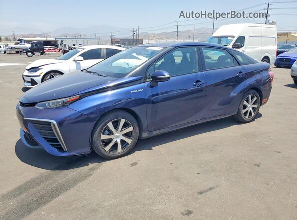 JTDBVRBD3HA001955 2017 TOYOTA MIRAI Blue Rear left