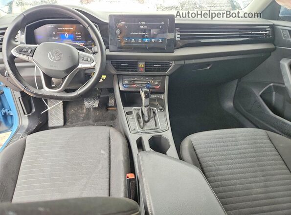 3VW5X7BU5SM109190 2025 VOLKSWAGEN JETTA Blue 