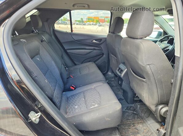 2GNAXTEX2J6343321 2018 CHEVROLET EQUINOX Черный Вид подкапотного пространства