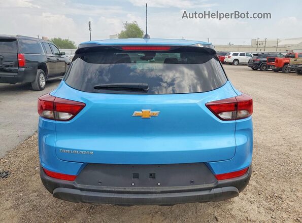 KL79MMSL5TB011477 2026 CHEVROLET TRAILBLAZER Blue წინა სალონის ხედი