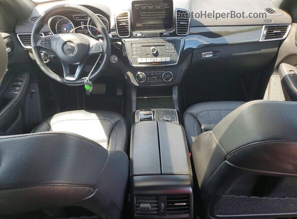 4JGDF6EE6HA847839 2017 MERCEDES-BENZ GLS Silver Vista del cuadro de instrumentos