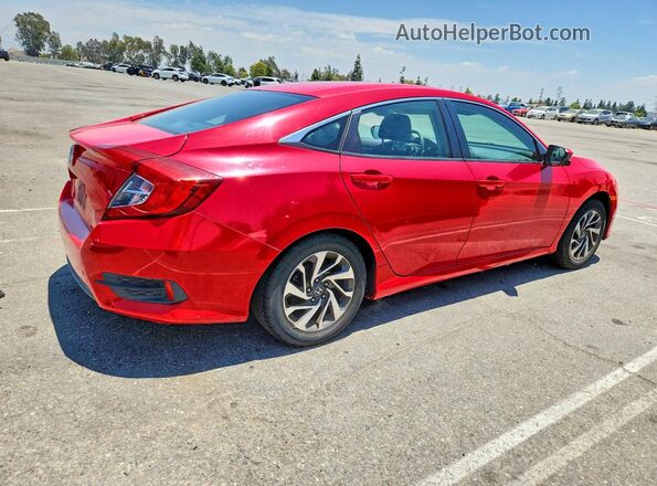 2HGFC2F76GH527632 2016 HONDA CIVIC Red Передня права чверть