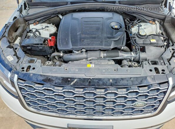 SALYA2EX8KA217447 2019 LAND ROVER RANGE White VIN sticker view