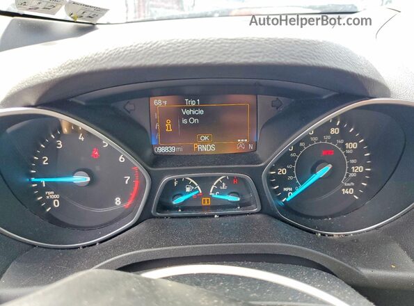 1FMCU9HD9JUA93796 2018 FORD ESCAPE Blue უკანა სავარძლების ხედი
