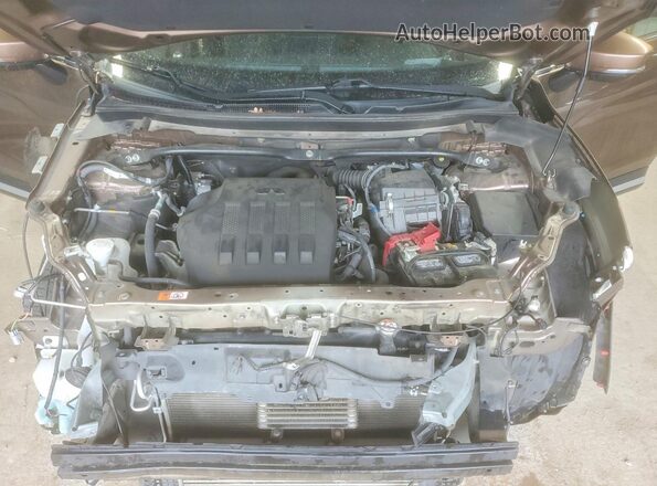 JA4AT5AA0JZ062022 2018 MITSUBISHI ECLIPSE Brown Widok naklejki z numerem VIN