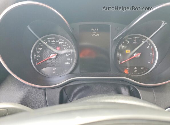 55SWF4JB6GU171703 2016 MERCEDES-BENZ C Black Vista de los asientos traseros