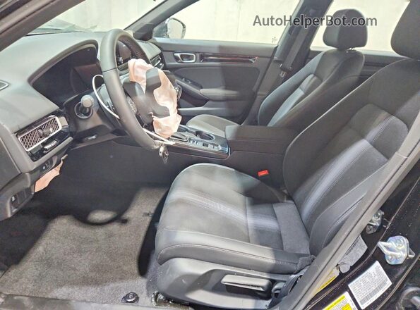 2HGFE4F86TH341310 2026 HONDA CIVIC Black Widok wnętrza z przodu