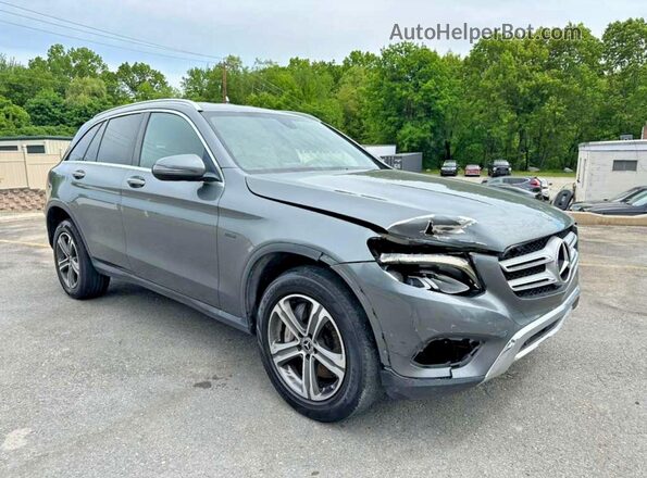 WDC0G5EB3JF419357 2018 MERCEDES-BENZ GLC-CLASS Серый Вид спереди