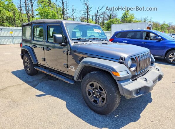 1C4HJXDG5JW192126 2018 JEEP WRANGLER Gray 