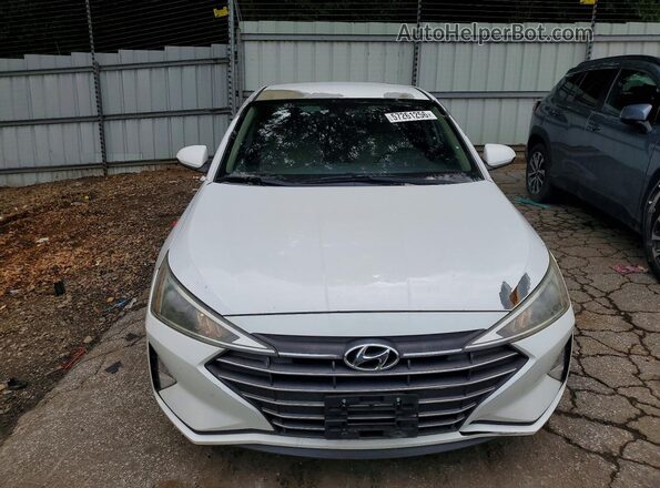 5NPD84LF5KH416987 2019 HYUNDAI ELANTRA White Vista trasera