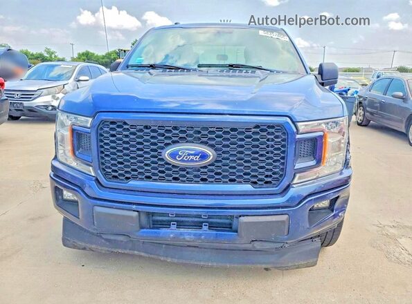 1FTEW1CP9JFD42841 2018 FORD F150 Blue Հետևի տեսք