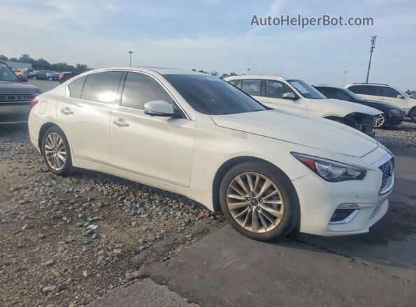 JN1EV7BR7MM753571 2021 INFINITI Q50 White Widok z przodu