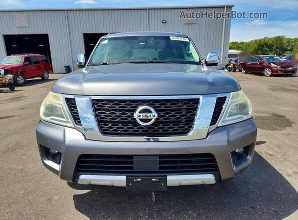 JN8AY2NC0H9503034 2017 NISSAN ARMADA Silver 