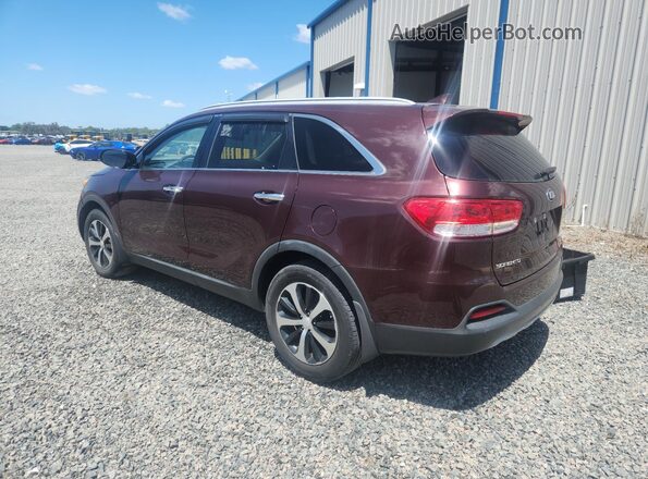 5XYPH4A53JG385610 2018 KIA SORENTO Maroon 