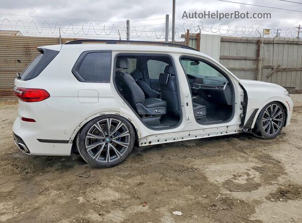 5UXCX4C55KLB39499 2019 BMW X7 White 