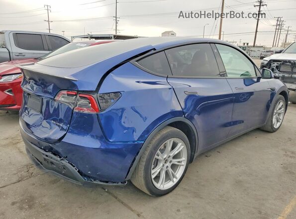 7SAYGDEEXNF429524 2022 TESLA MODEL Blue 