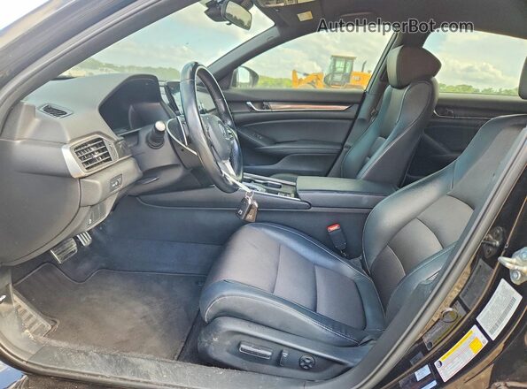 1HGCV1F36JA242827 2018 HONDA ACCORD Black 