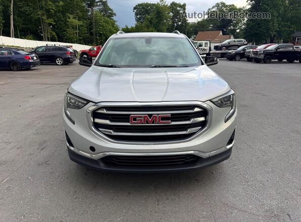 3GKALPEV9KL239579 2019 GMC TERRAIN Silver Rear view
