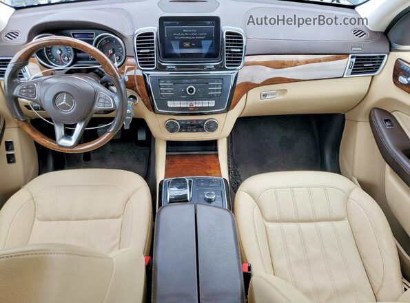 4JGDF6EE7HA868456 2017 MERCEDES-BENZ GLS Black ხელსაწყოთა პანელის ხედი
